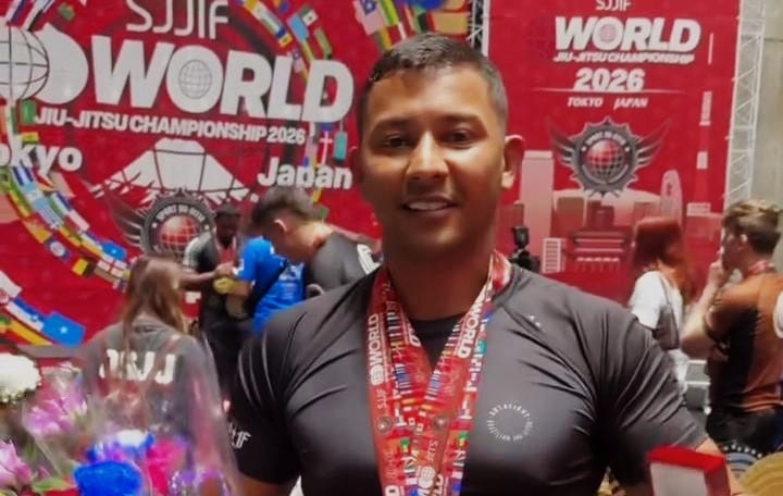 Atleta de Paranaíta conquista título mundial de Jiu-Jitsu no Japão e leva nome de Mato Grosso ao pódio