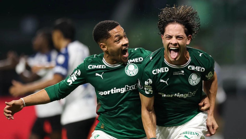 Giay marca, Palmeiras vence a LDU e larga na frente nas quartas da Libertadores