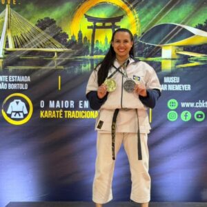 Servidora de Cuiabá é convocada para Mundial de Karatê-Dô no Egito