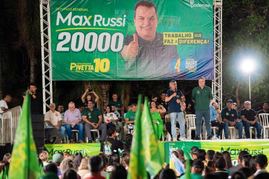 Max Russi reúne 2 mil pessoas em lançamento de campanha em Confresa