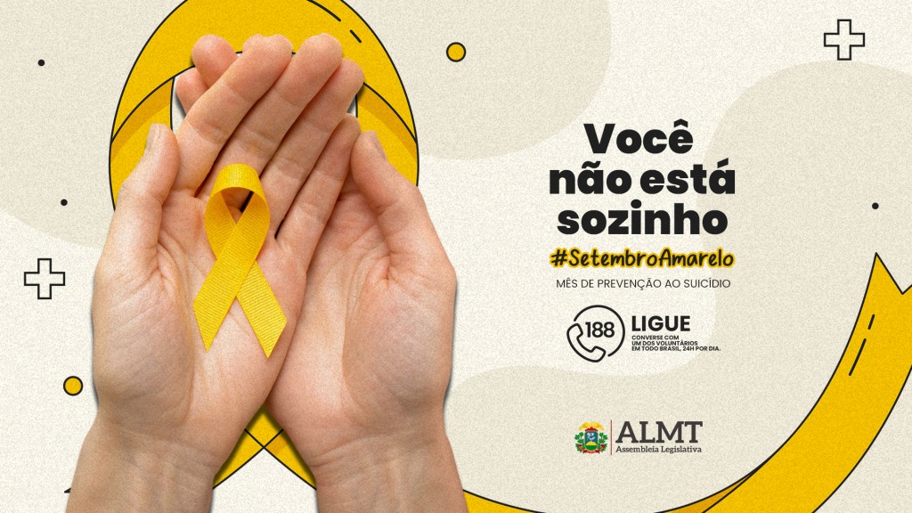 Procuradoria Especial da Mulher da ALMT leva campanha digital sobre Setembro Amarelo para municípios do estado