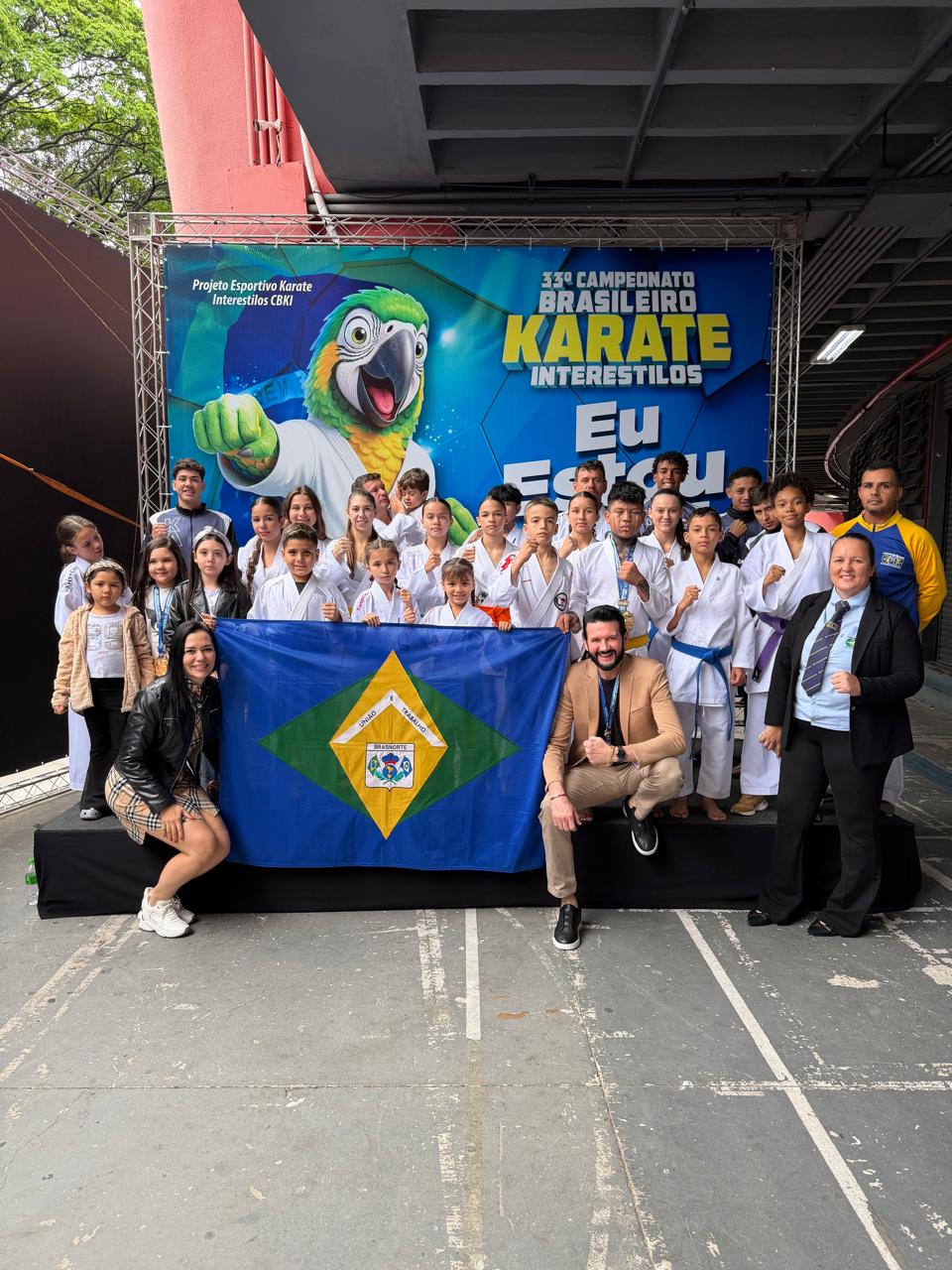 BRASNORTE PRESTIGIA 33º CAMPEONATO BRASILEIRO DE KARATÊ INTERESTILOS