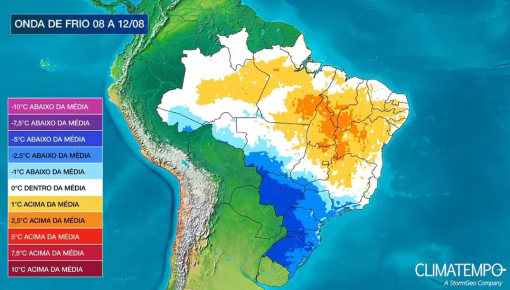 Frio, geada e chuva marcam última semana do inverno e exigem cautela no plantio