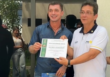 Gestão Márcio Gonçalves recebe Rotary no Centro de Autismo, símbolo de inclusão em Guarantã