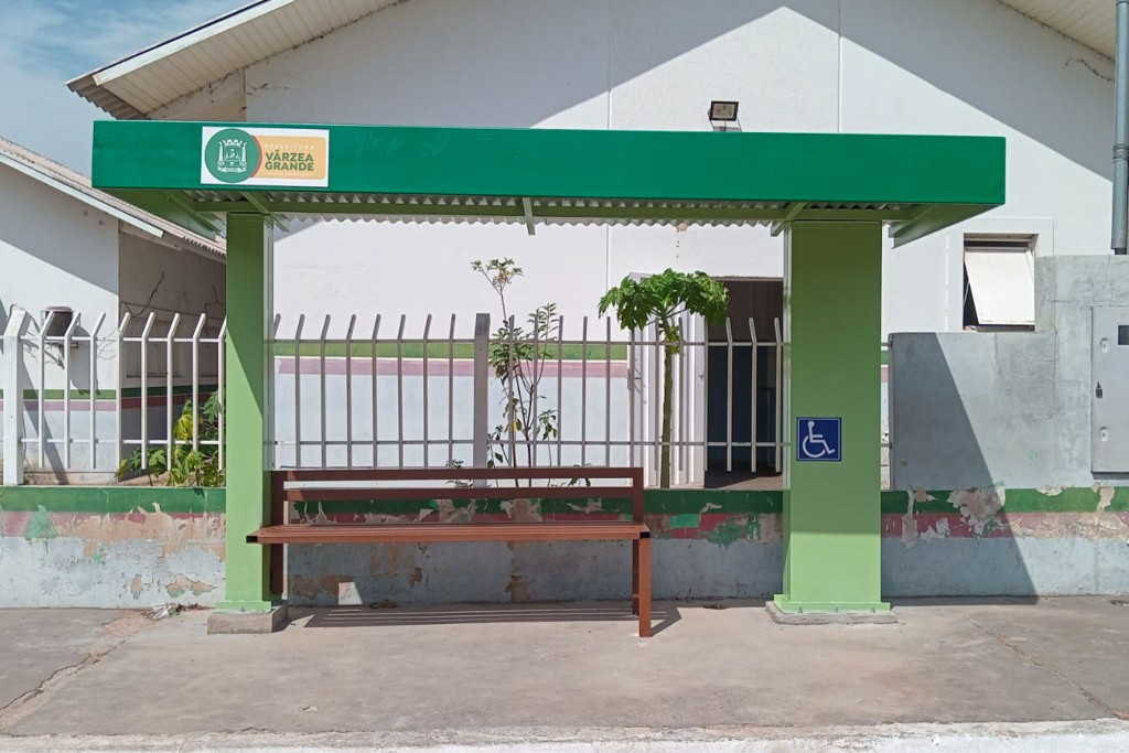 Várzea Grande amplia pontos de ônibus e entrega 15 novas coberturas em 30 dias