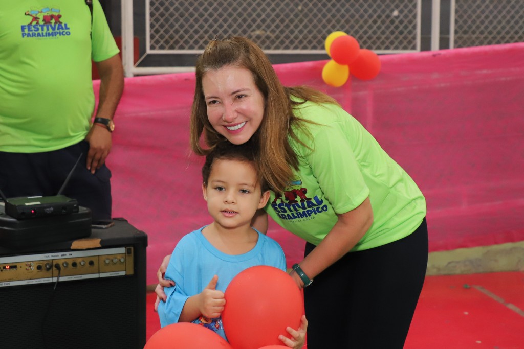 Flávia Moretti participa de Festival Paralímpico e reforça compromisso de Várzea Grande com inclusão pelo esporte