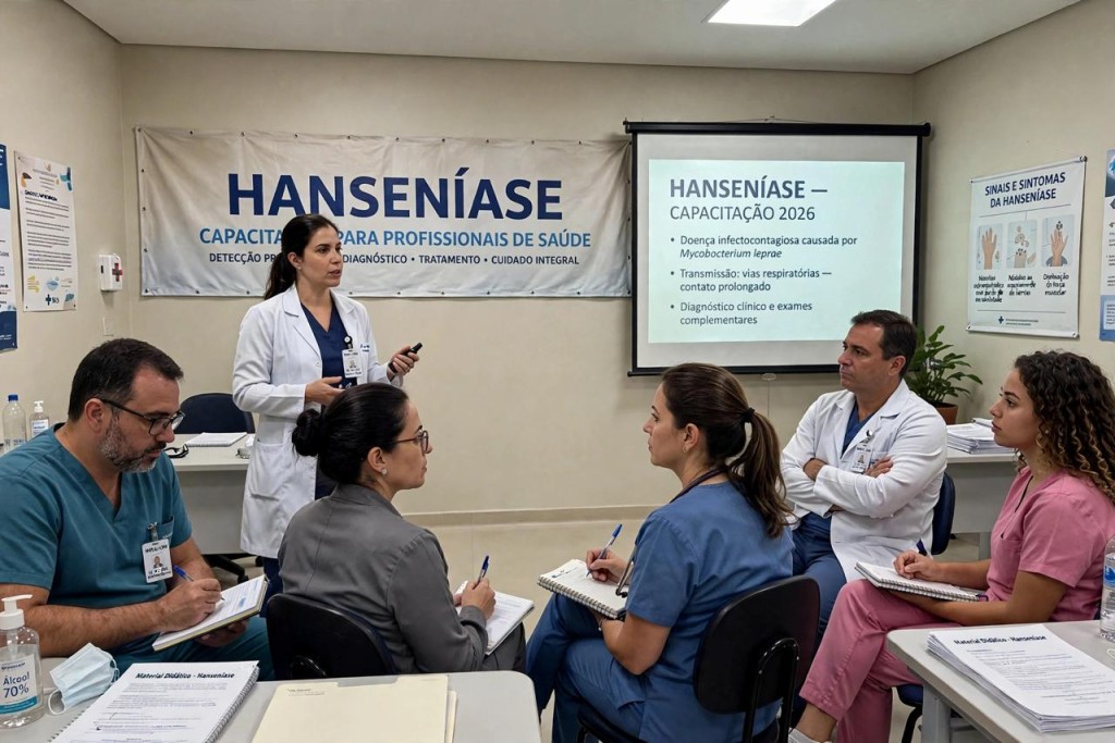 Várzea Grande recebe capacitação para fortalecer diagnóstico e tratamento da hanseníase na Baixada Cuiabana