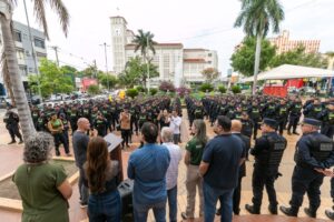 Prefeito coloca estrutura do Município à disposição da PM em operação Centro Seguro