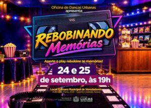 Rebobinando Memórias: espetáculo de Danças Urbanas e Jazz revive clássicos do cinema dos anos 70, 80 e 90