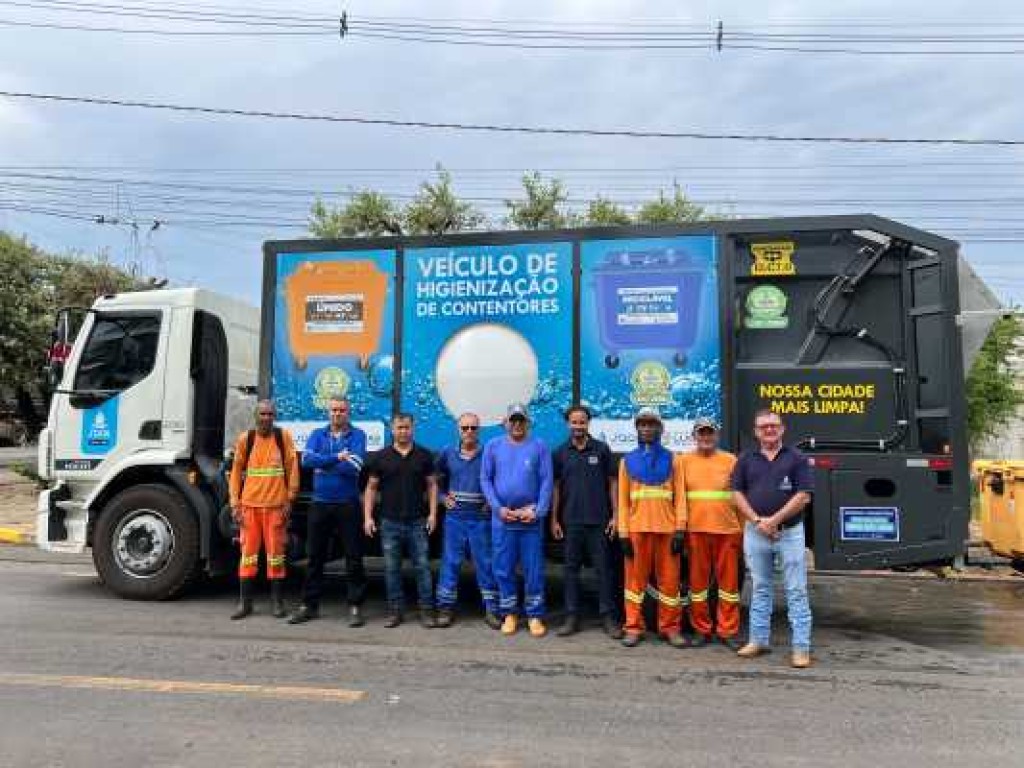 SAAE amplia estrutura de higienização de contêineres com novo equipamento