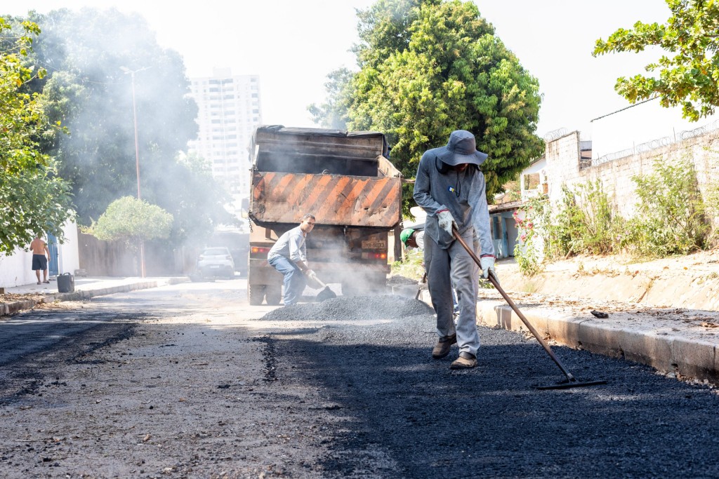 Prefeitura de Cuiabá investe R$ 78 milhões em seis obras de asfalto na capital; veja locais