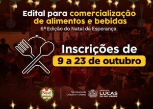Natal da Esperança 2026: inscrições para comercialização de alimentos e bebidas terminam hoje (23)